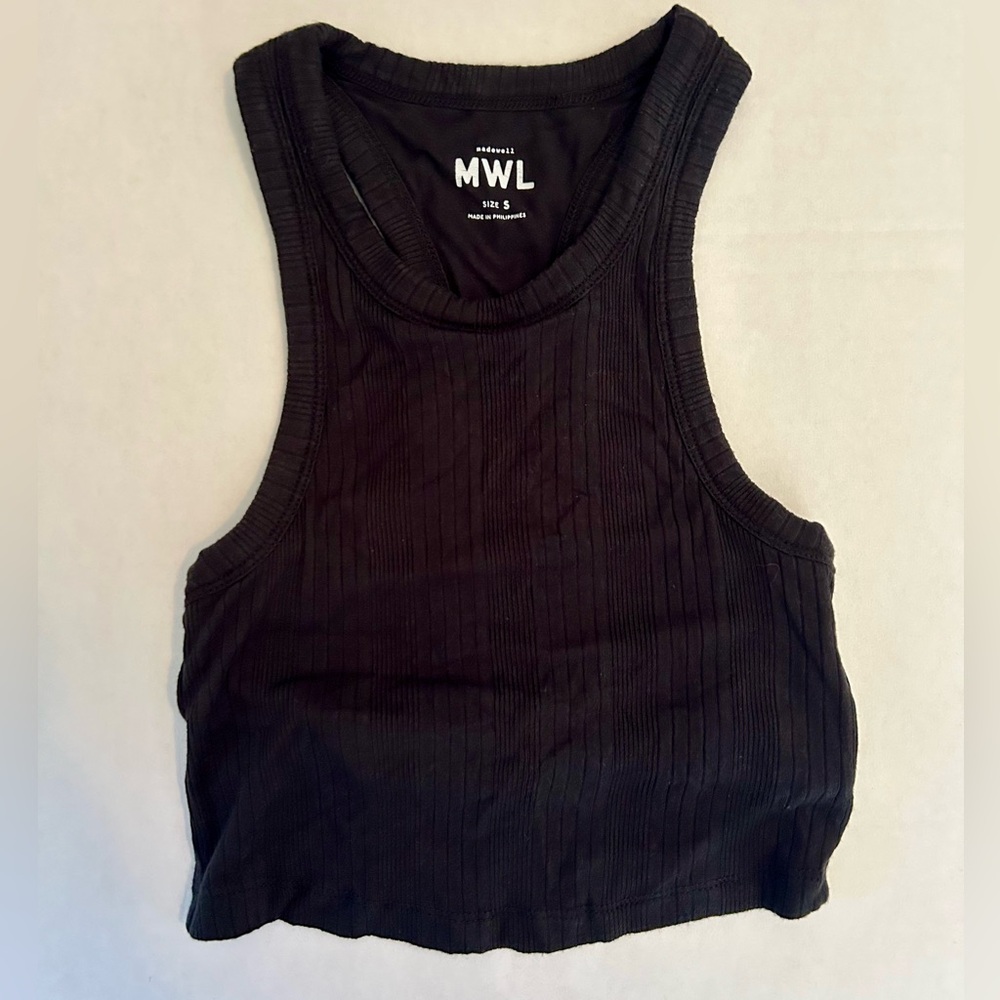 Madewell MWT Razorback Crop Tank